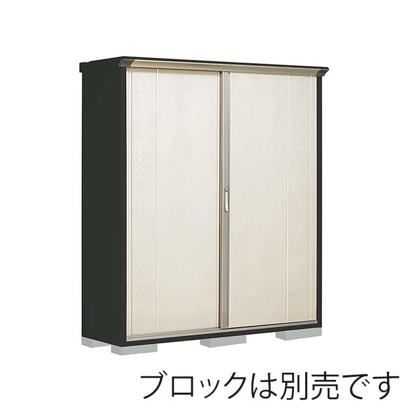 田窪工業所 小型物置 グランプレステージ ジャンプ たて置きタイプ 本体アイボリーブラック GPY175ATMW ムーンホワイト 1台(ご注文単位1台)【直送品】
