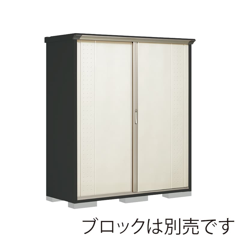 田窪工業所 小型物置 グランプレステージ ジャンプ たて置きタイプ 本体アイボリーブラック GPY176ATMW ムーンホワイト 1台(ご注文単位1台)【直送品】