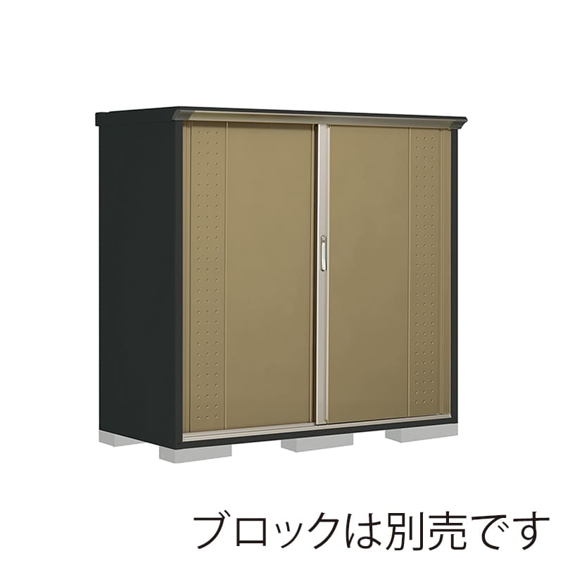 田窪工業所 小型物置 グランプレステージ ジャンプ たて置きタイプ 本体アイボリーブラック GPY177BTKA ナッツカーキ 1台(ご注文単位1台)【直送品】
