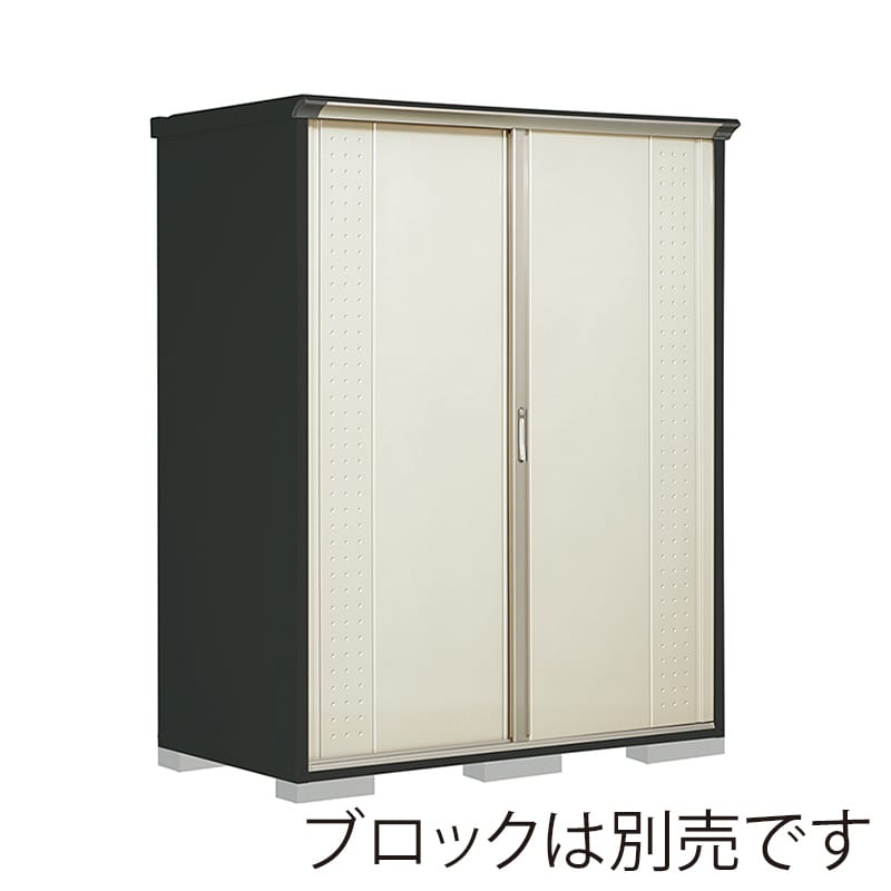 田窪工業所 小型物置 グランプレステージ ジャンプ たて置きタイプ 本体アイボリーブラック GPY179HTMW ムーンホワイト 1台（ご注文単位1台）【直送品】