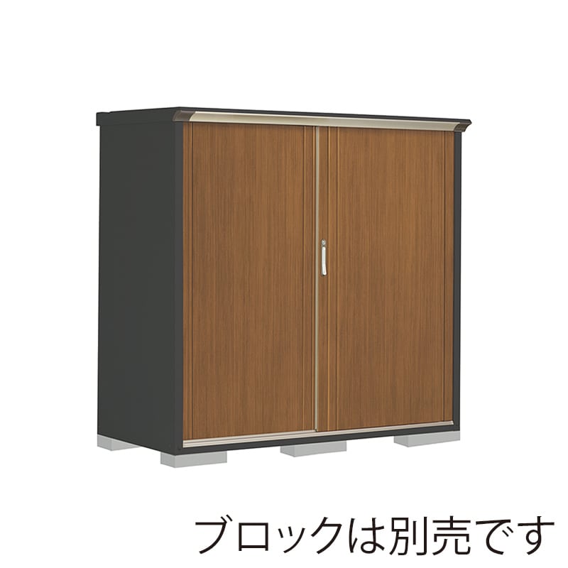 田窪工業所 小型物置 グランプレステージ ぺインタ たて置きタイプ 本体アイボリーブラック PY-177BTE5 WTキャメル 1台（ご注文単位1台）【直送品】