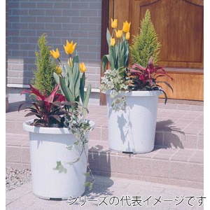 アイリスオーヤマ ティルトケンガイ鉢 4号　みかげ  1個（ご注文単位1個）【直送品】