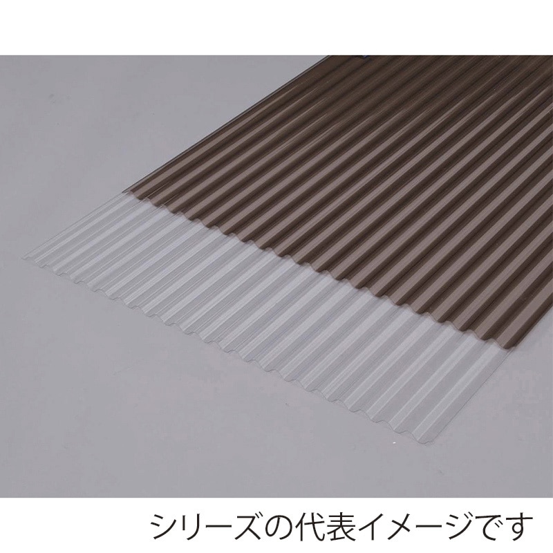 アイリスオーヤマ 軽量ポリカ波板　212×655 ブロンズ NIPC-705 1個（ご注文単位10個）【直送品】