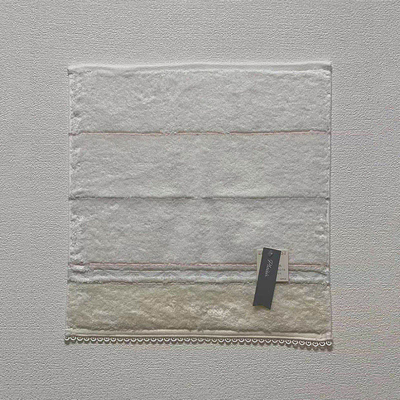 UCHINO フィーユ ゲストタオル ホワイト 6107G394W 1枚(ご注文単位10枚)【直送品】