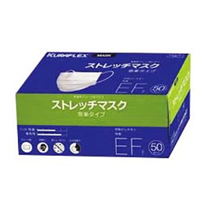 クラレ クラフレックス ストレッチマスク EF(50枚入) 1個(ご注文単位1個)【直送品】