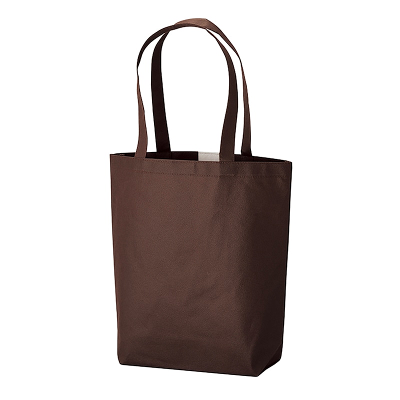 ラクスルクラフツ 不織布バッグ ソフトバッグ TOTE-M ブラウン 90381078 10枚/袋（ご注文単位10袋）【直送品】