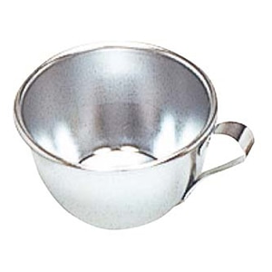シルバーアルマイト 手付コップ(8cm)119 1個(ご注文単位1個)【直送品】