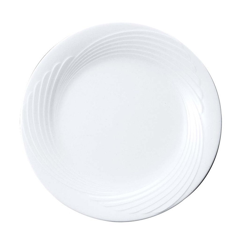 アミューズホワイト 25cm プレート BA200-200 1個(ご注文単位1個)【直送品】