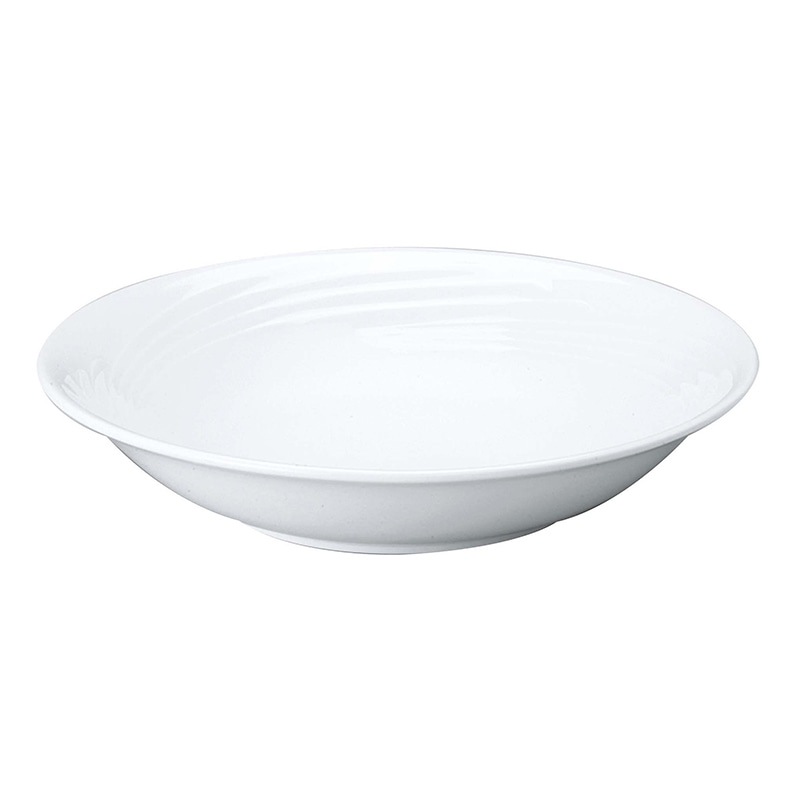 アミューズホワイト　19cm　スーププレート BA200-220  1個（ご注文単位1個）【直送品】
