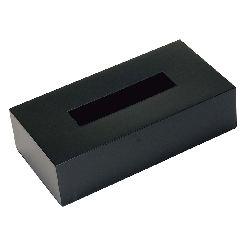 カラーティッシュボックス ブラック 260×135×H73 1個(ご注文単位1個)【直送品】