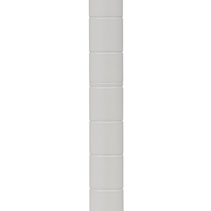 エレクター シェルフパーツ ベーシック ポール 1200mm ホワイト 2本入 1組(ご注文単位1組)【直送品】