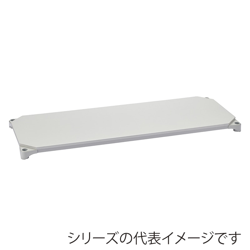 エレクター シェルフパーツ　ベーシック　ウッドシェルフ　棚用 W1200×D600mm　ホワイトウッド ホワイトフレーム 1枚（ご注文単位1枚）【直送品】
