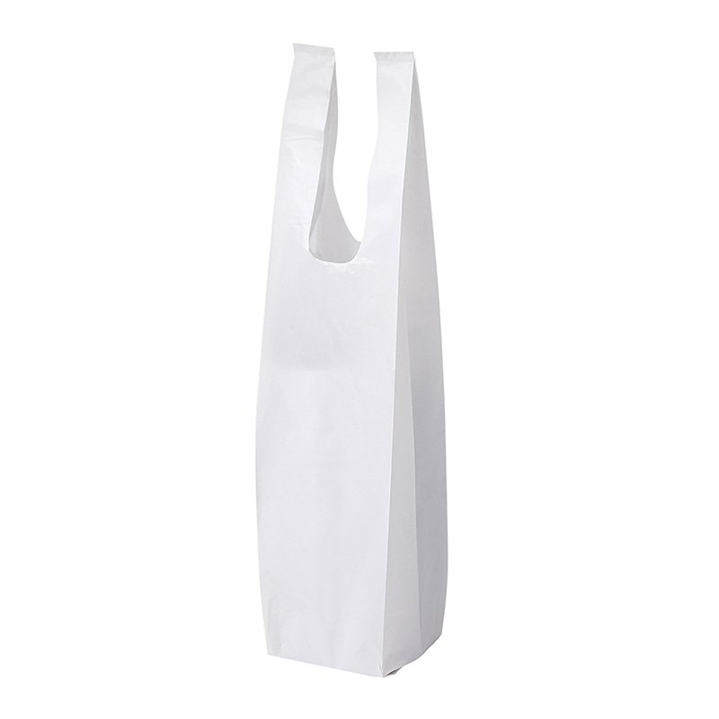 伊藤忠リーテイルリンク レジ袋 ワイン用　乳白　100枚入 IRL-WNNH　1パック（ご注文単位10パック）【直送品】