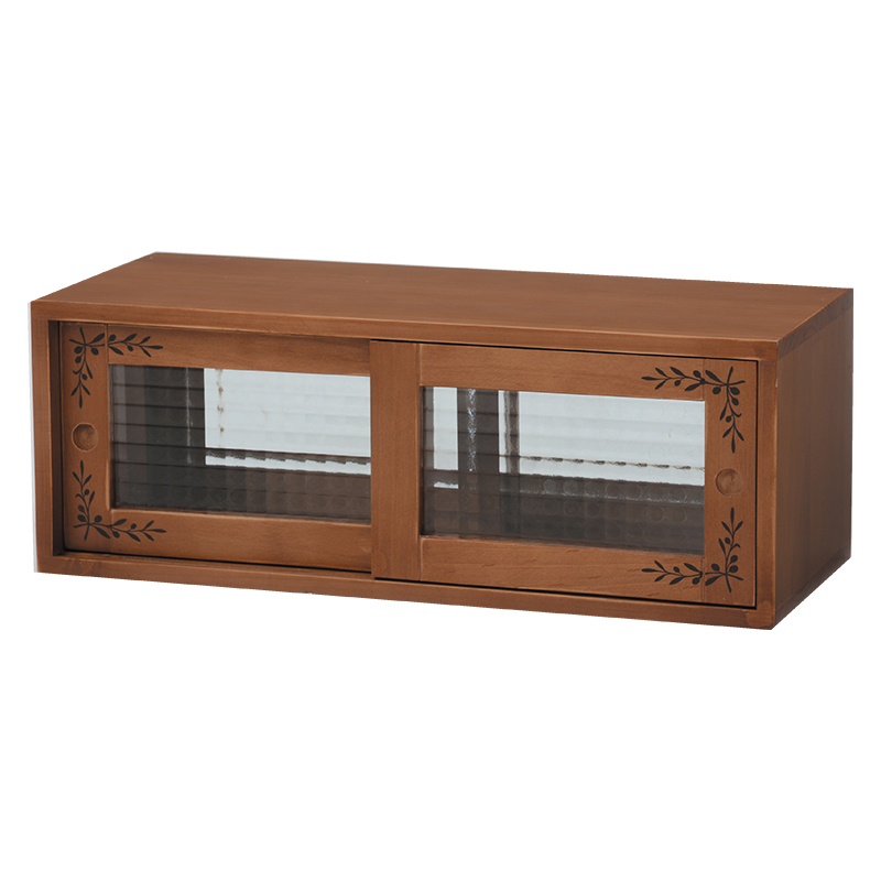 萩原 カウンターラック 幅60cm ライトブラウン MUD-6026LBR 1台(ご注文単位1台)【直送品】