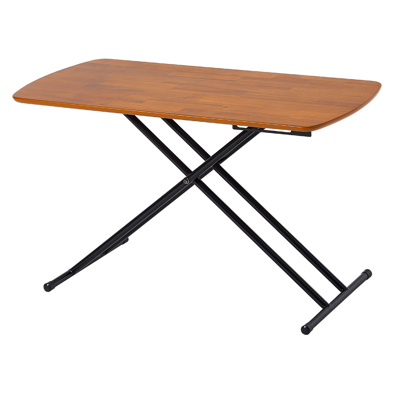 萩原 リフティングテーブル　幅100cm アカシア KT-3182AC 1台（ご注文単位1台）【直送品】