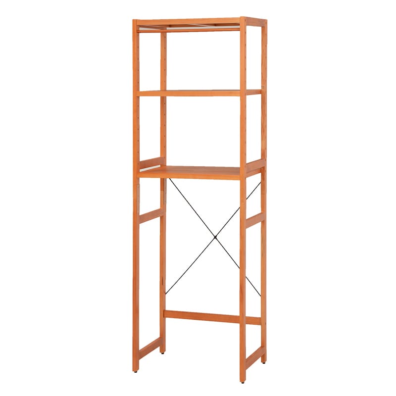 萩原 冷蔵庫ラック 幅59cm ナチュラル MCC-5047NA 1台(ご注文単位1台)【直送品】
