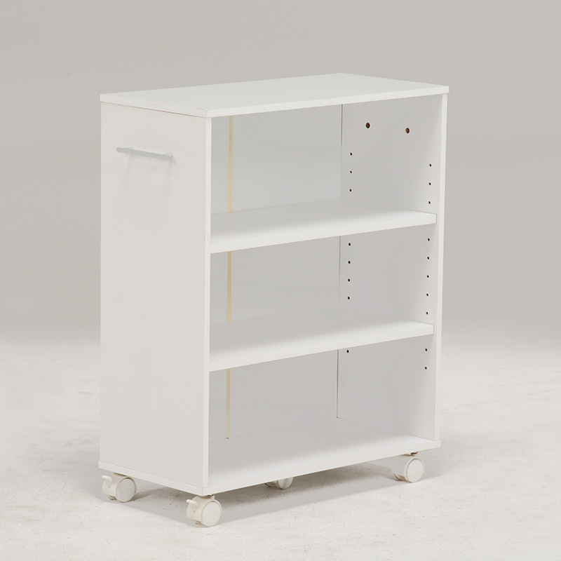 萩原 マガジンラック　幅55cm　L ホワイト RCC-1021WH-L 1台（ご注文単位1台）【直送品】