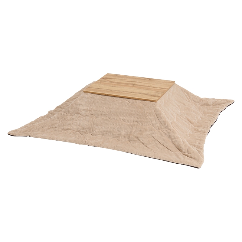 萩原 カルテスこたつ　75×60cm　うす掛け布団セット ベージュ カルテス7560＋ビケ7560BE 1セット（ご注文単位1セット）【直送品】