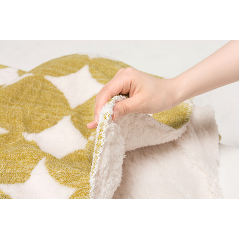萩原 カルテスこたつ　75×60cm　うす掛け布団セット 丸柄　グリーン カルテス7560＋スノウ7560SGR 1セット（ご注文単位1セット）【直送品】