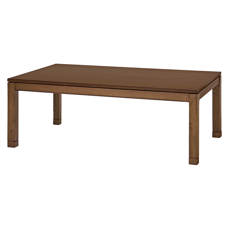 萩原 リビングこたつ ミドルタイプ 150×85cm ブラウン シェルタK150M 1台(ご注文単位1台)【直送品】