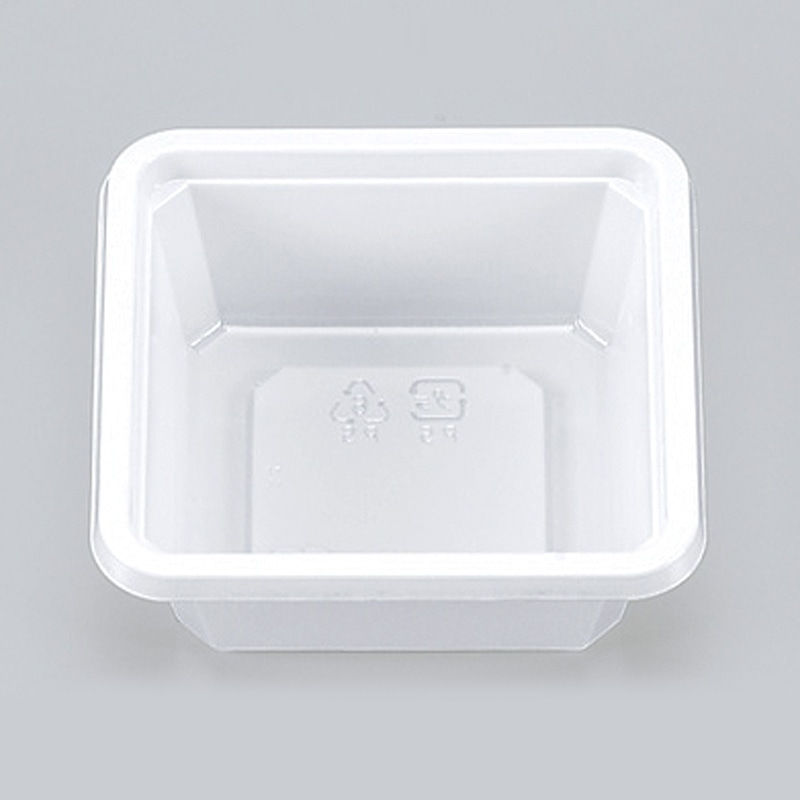 シーピー化成 惣菜容器 S-101 本体 ホワイト 100個/袋(ご注文単位10袋)【直送品】