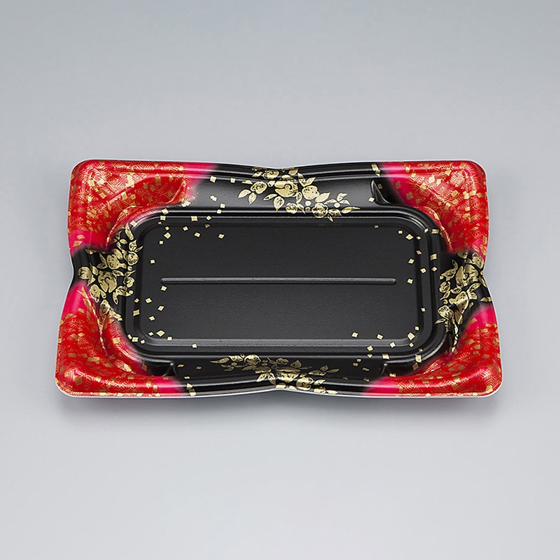 シーピー化成 寿司容器　SF華皿　本体 24 冬山 50枚/袋（ご注文単位18袋）【直送品】