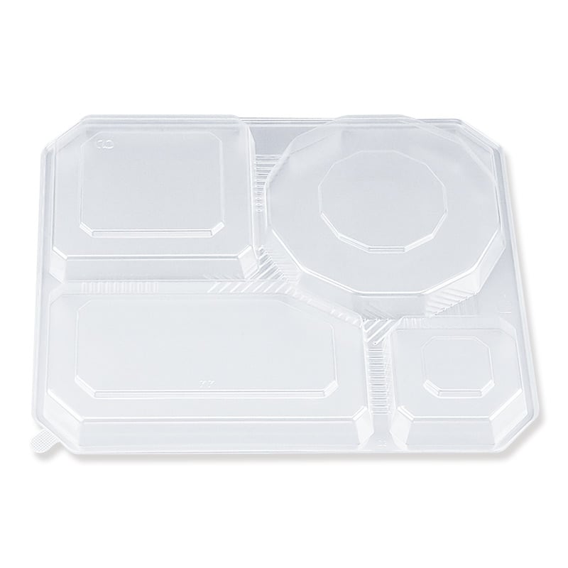 シーピー化成 弁当容器 BFランチ内77 嵌合蓋(N) 50枚/袋