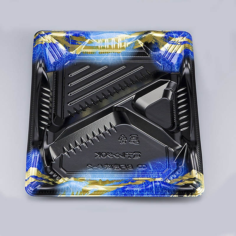 シーピー化成 弁当容器　BF恵味　本体 8-2（N） 天舞青 50枚/袋（ご注文単位12袋）【直送品】