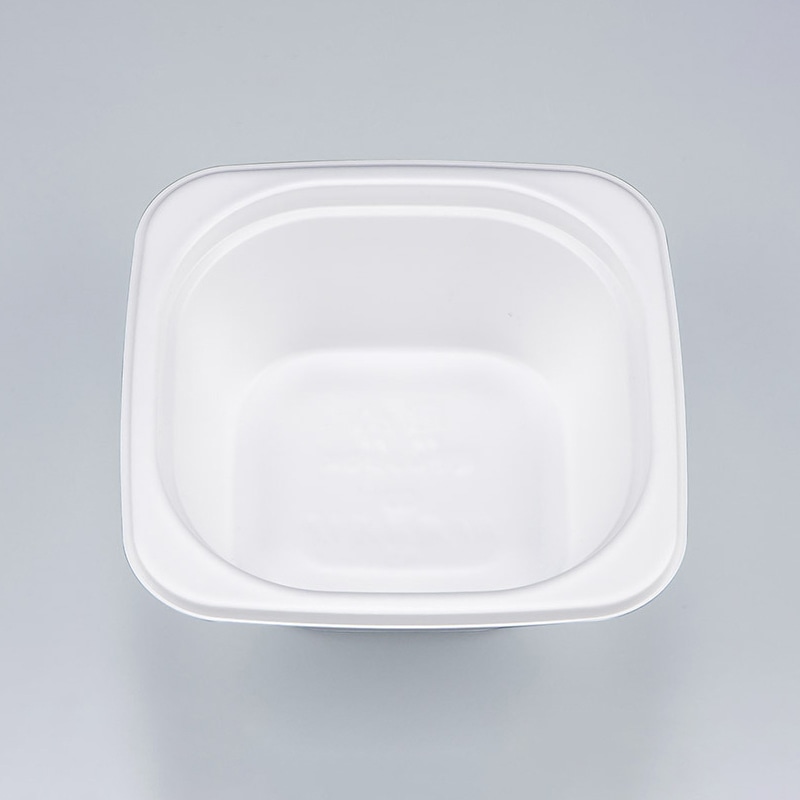 シーピー化成 丼容器 RF角丼内 本体 17 ホワイト 50枚/袋(ご注文単位12袋)【直送品】