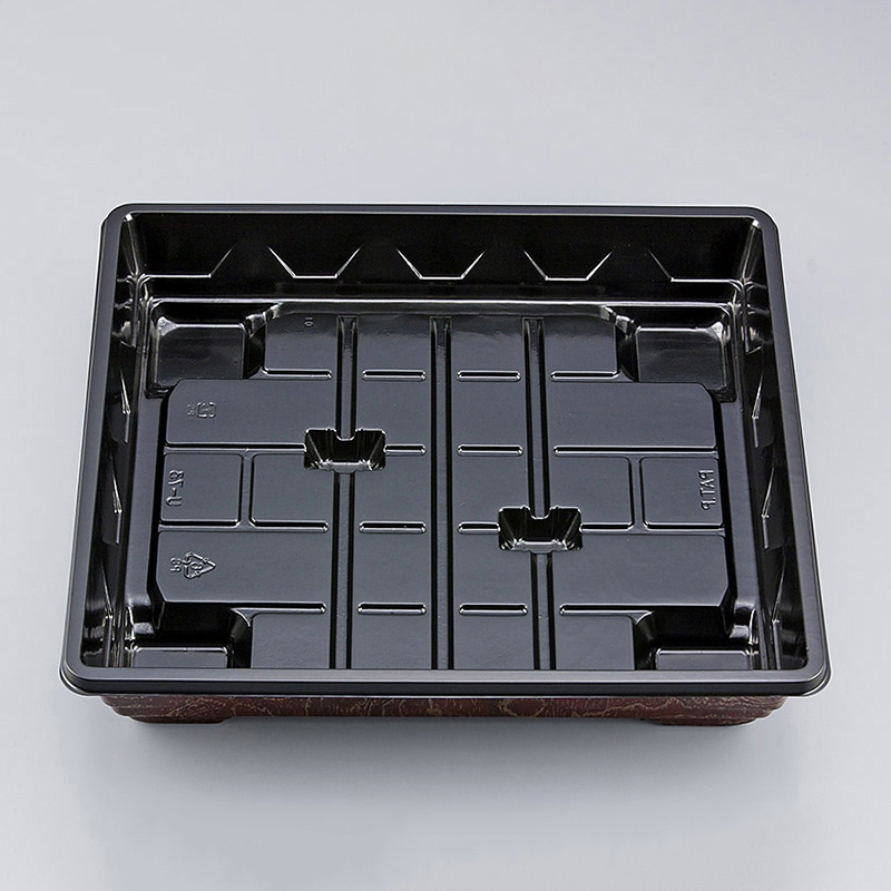 シーピー化成 仕出し弁当容器 本体 U-73（B） 大輪 200枚/箱（ご注文単位1箱）【直送品】
