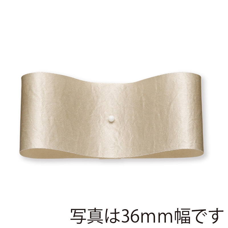 東京リボン リボン グロッシー 01404 50×14 #612 シャンパン 1巻(ご注文単位1巻)【直送品】