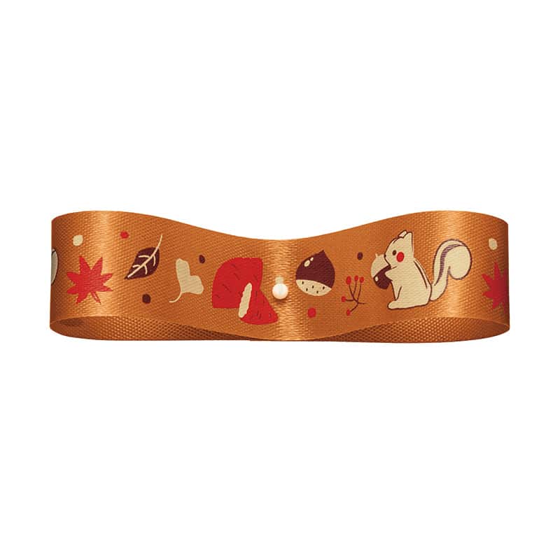 東京リボン リボン エクセルシーズン 19801 18mm×19m 303 秋の森 1巻(ご注文単位1巻)【直送品】