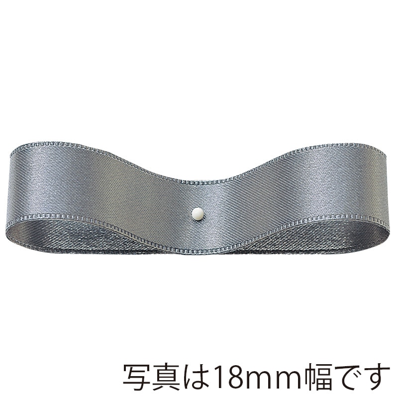 東京リボン リボン　DSサテン　29395 144×30 #43　グレー 1巻（ご注文単位1巻）【直送品】