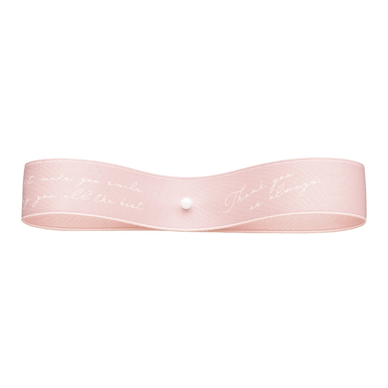 東京リボン リボン　ウィッシングユー　50040 13×15 #60　シフォンピンク 1巻（ご注文単位1巻）【直送品】
