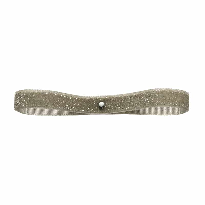 東京リボン リボン グリッターベルベット 50041 10mm×9.5m 276 ウォームグレー 1巻（ご注文単位1巻）【直送品】