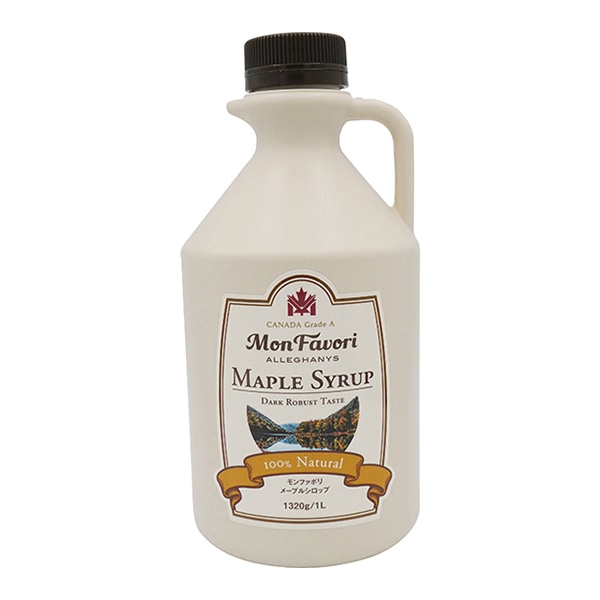 ピュアメープルシロップミディアム 1L 常温 1個※軽(ご注文単位1個)※注文上限数12まで【直送品】