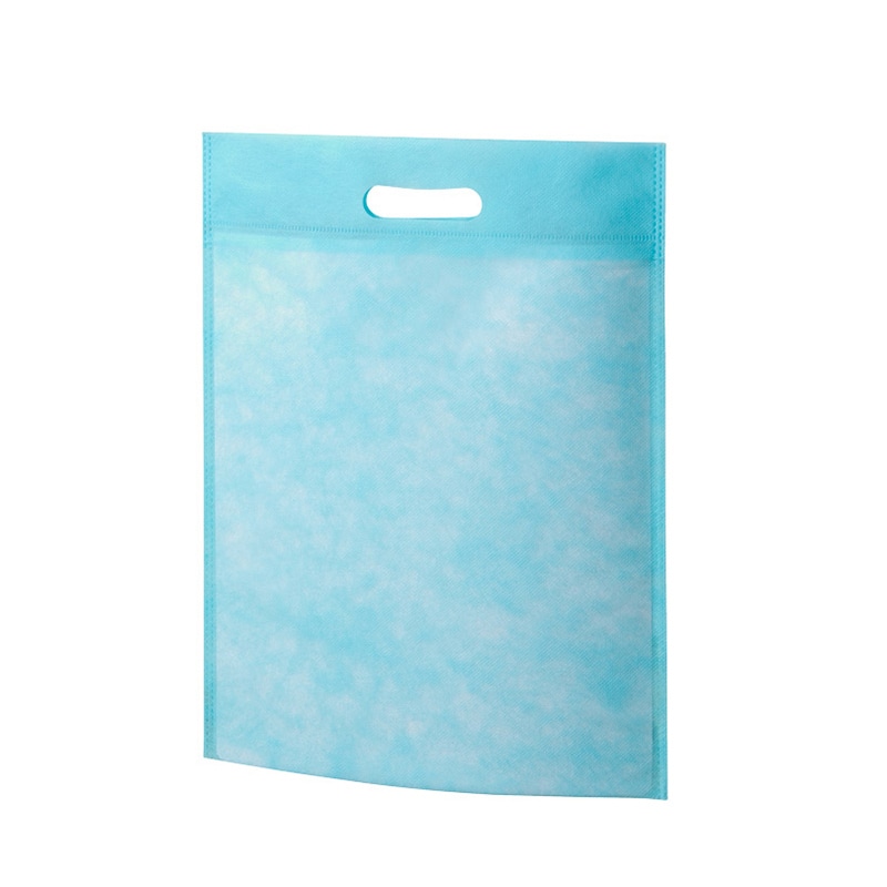 エーワン 不織布袋 アドバッグ40 小判抜き A4 パステルブルー LC0911AJ00 100枚/束（ご注文単位4束）【直送品】