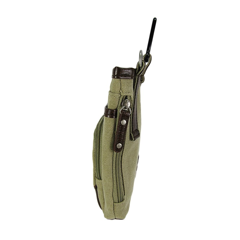 優美社 2WAY 帆布シザーバッグ 3T58 ベージュ 1本(ご注文単位1本)【直送品】