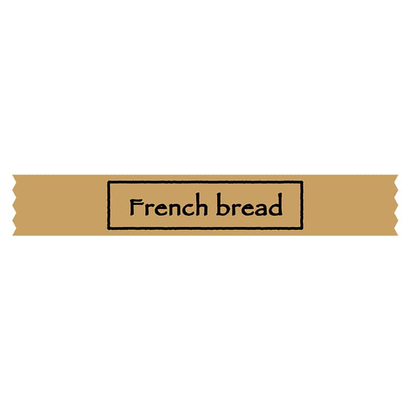 ヒカリ紙工 シール　SMラベル 300枚入 SO285 French bread　1袋（ご注文単位1袋）【直送品】