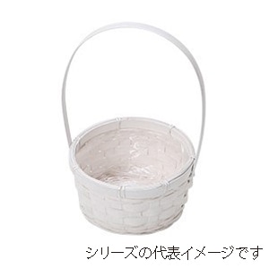 ヒルトップ 手付アレンジ鉢 バンブー φ11cm DW161 1個(ご注文単位30個)【直送品】