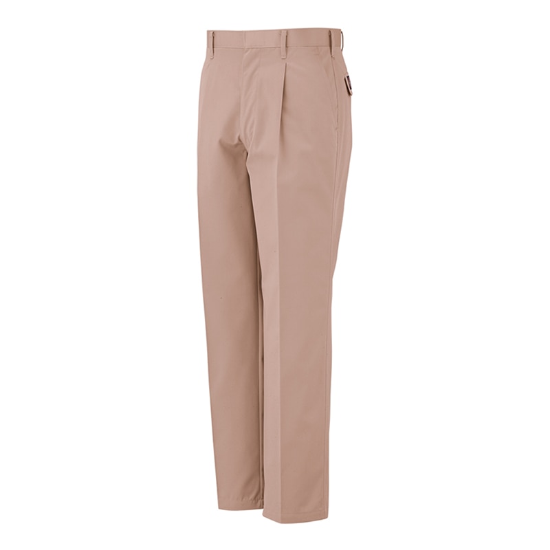 コーコス信岡 防汚・製品制電 ワンタックスラックス P-4483 アーシーレッド 105cm 1枚（ご注文単位1枚）【直送品】