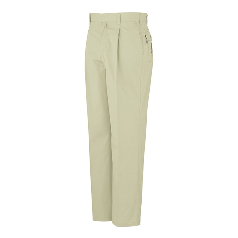 コーコス信岡 製品制電 ワンタックスラックス J-563 モスグリーン 70cm 1枚（ご注文単位1枚）【直送品】