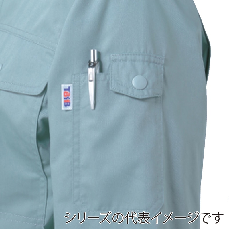 コーコス信岡 製品制電 長袖シャツ J-568 スカイブルー L 1枚(ご注文単位1枚)【直送品】