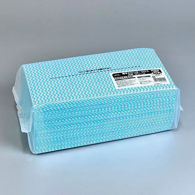 ヒメプラ カウンタークロス 大判薄手 CWL-50G グリーン 50枚/袋(ご注文単位16袋)【直送品】