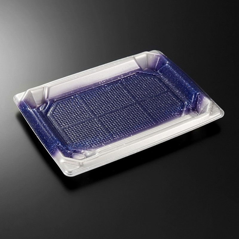 中央化学 刺身容器 四方盛 本体 24-17 雪風B 50枚/袋(ご注文単位12袋)【直送品】
