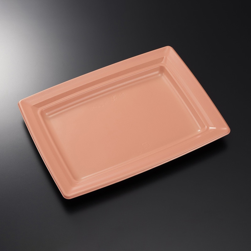 中央化学 惣菜・軽食容器　CT沙楽 K24-18　NP-BK　身  50枚/袋（ご注文単位8袋）【直送品】