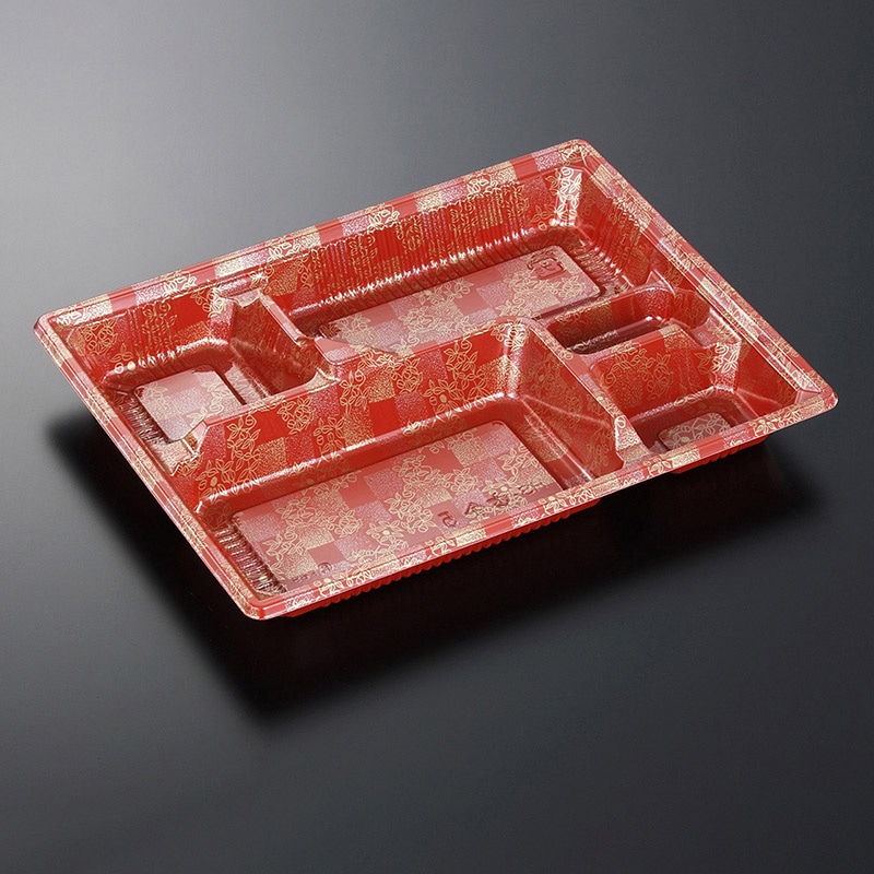 中央化学 弁当容器 HS古今 本体 L-5 納言 50枚/袋（ご注文単位12袋）【直送品】