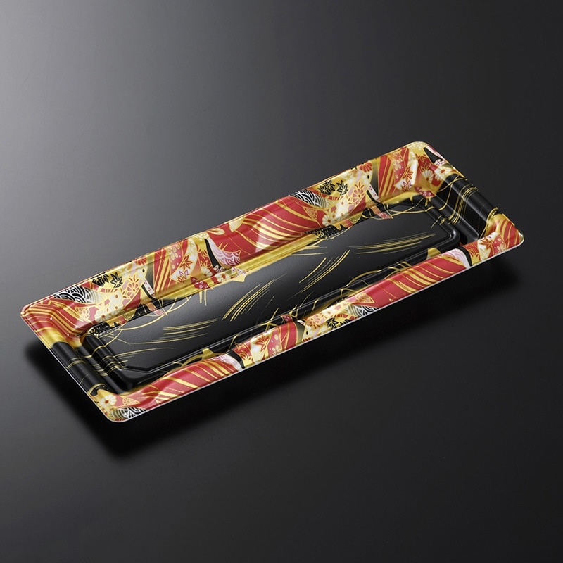 中央化学 寿司容器 豊味 本体 6-1 結DR 50枚/袋（ご注文単位28袋）【直送品】