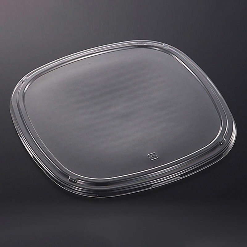 中央化学 寿司容器 角桶 防曇蓋 30  10枚/袋（ご注文単位16袋）【直送品】