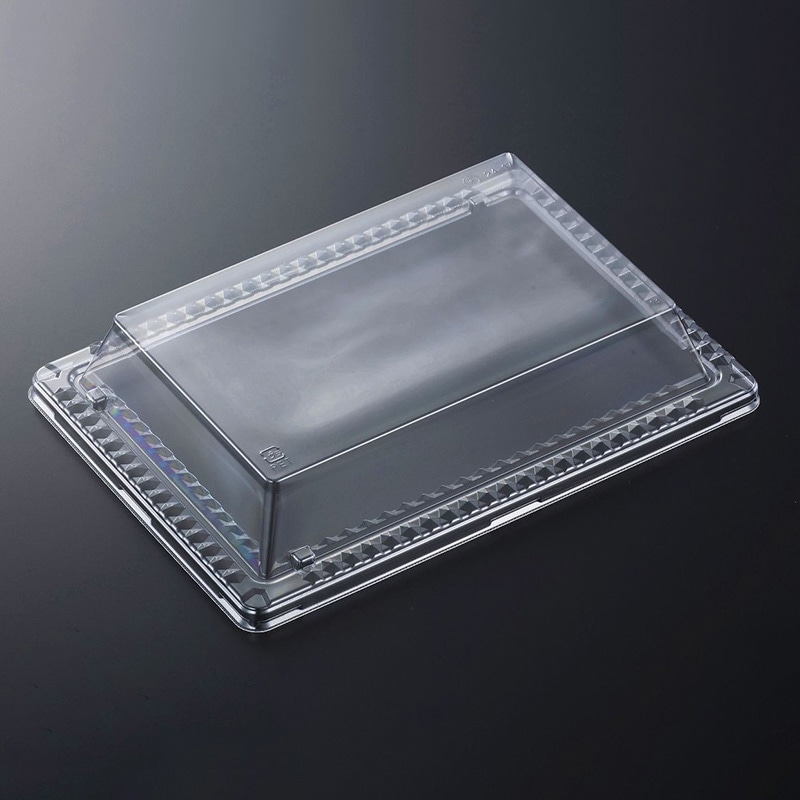 中央化学 刺身容器 輝咲 外嵌合蓋 24-17  50枚/袋（ご注文単位12袋）【直送品】